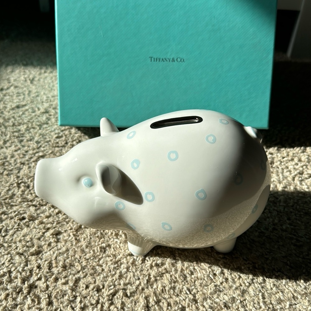 Tiffany Dot Piggy Bank